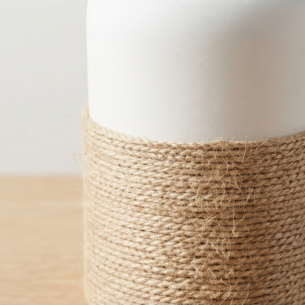 Jute Woven Vase